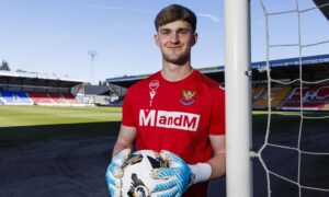 St Johnstone goalie Toby Steward thanks fans for making loan from Portsmouth special for him and his family