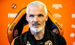Jim Goodwin quizzed on transfer future of Dundee United duo as Tannadice boss talks finances