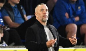 Dougie Imrie reacts as Raith Rovers’ defeat at St Johnstone hands Dunfermline Athletic play-off place