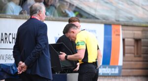 WATCH: Should referees be mic’d up to prevent VAR confusion seen in Dundee derby?