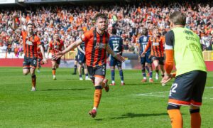 EXCLUSIVE: How doting dad Ryan Strain enjoyed ‘perfect’ derby day as Dundee United ace opens up on THAT celebration and uncertain future