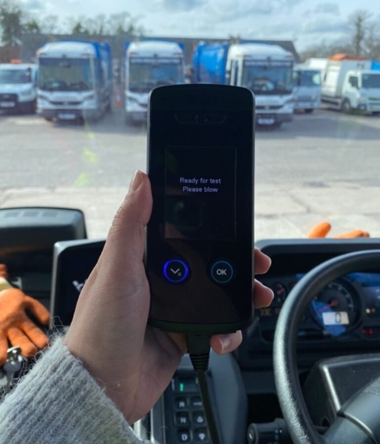 Dundee council HGV drivers must take breath test for vehicle to run