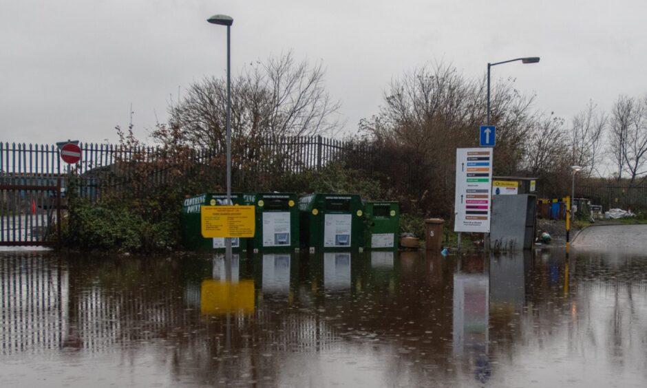 New figures reveal closures at Dundee Riverside Recycling Centre