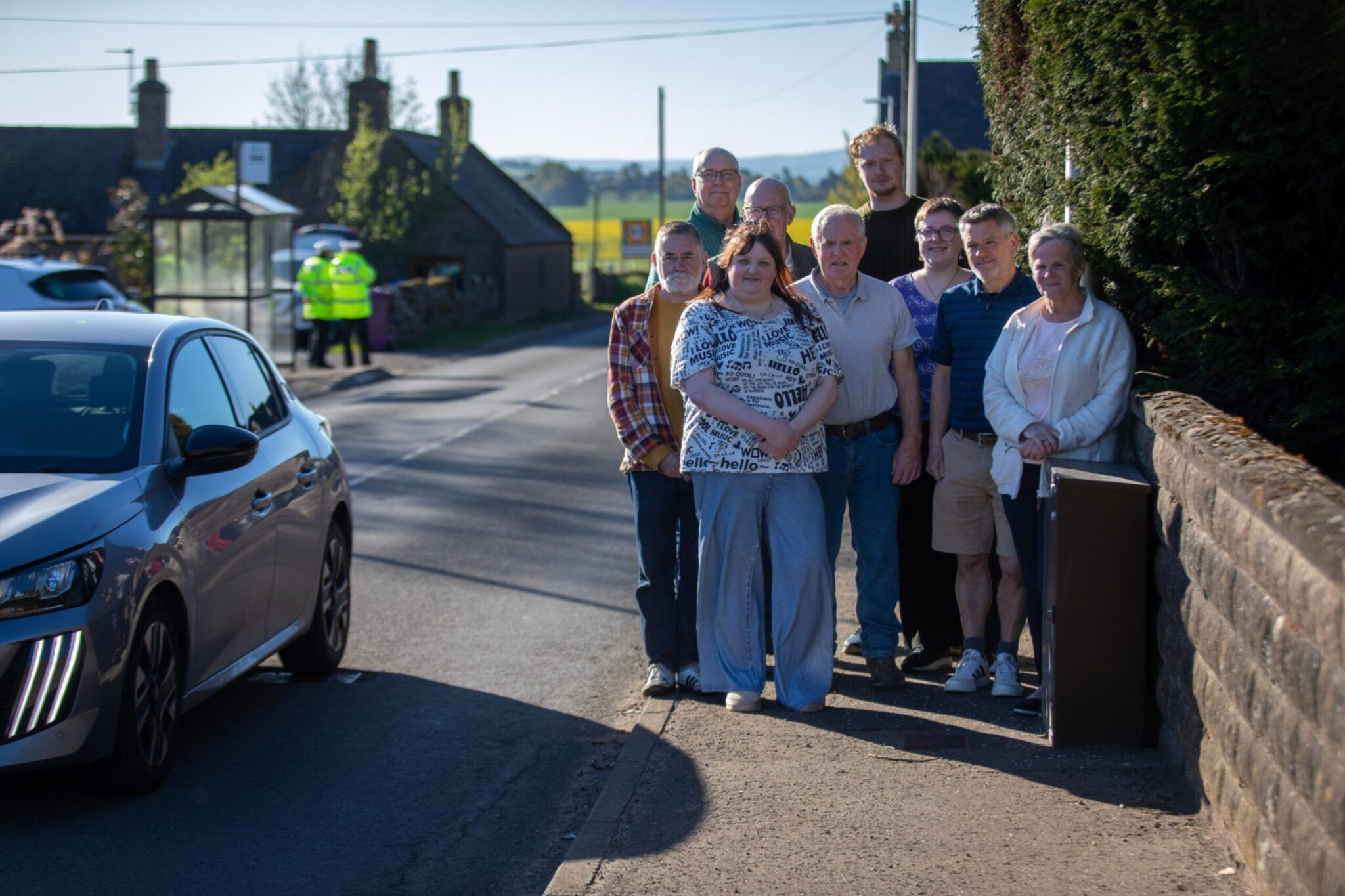 Angus villagers call for 20mph speed limit after serious crash