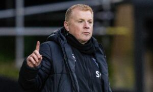 ‘Delighted’ Neil Lennon makes second-leg vow after Dunfermline Athletic’s narrow play-off win over Arbroath