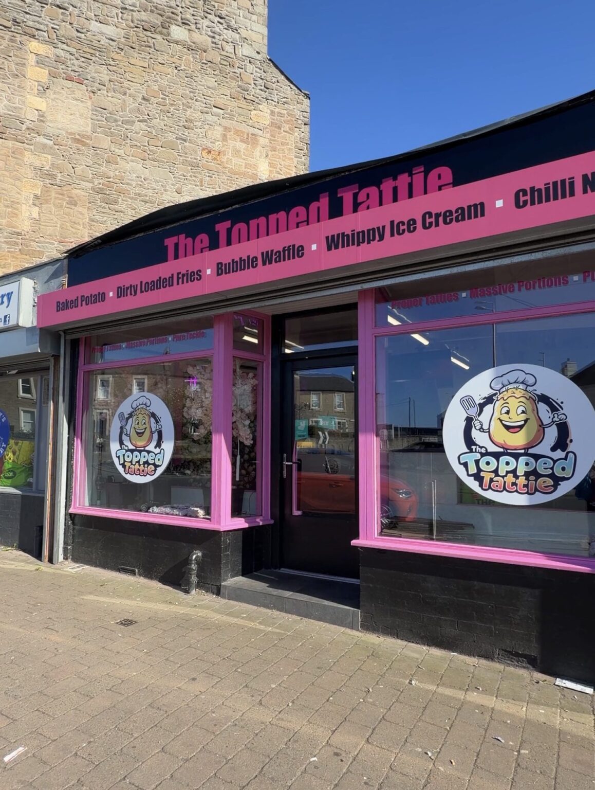 Topped Tattie: I review Dundee baked tattie shop at new location