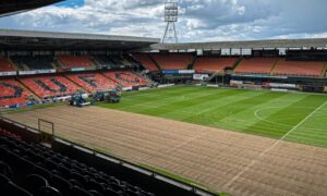 Dundee United rip up Tannadice turf and make ‘Scottish climate’ vow