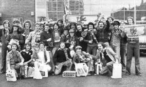 Photos of the Dundee branch of Scotland’s Tartan Army show that ‘yes, sir, we can boogie’