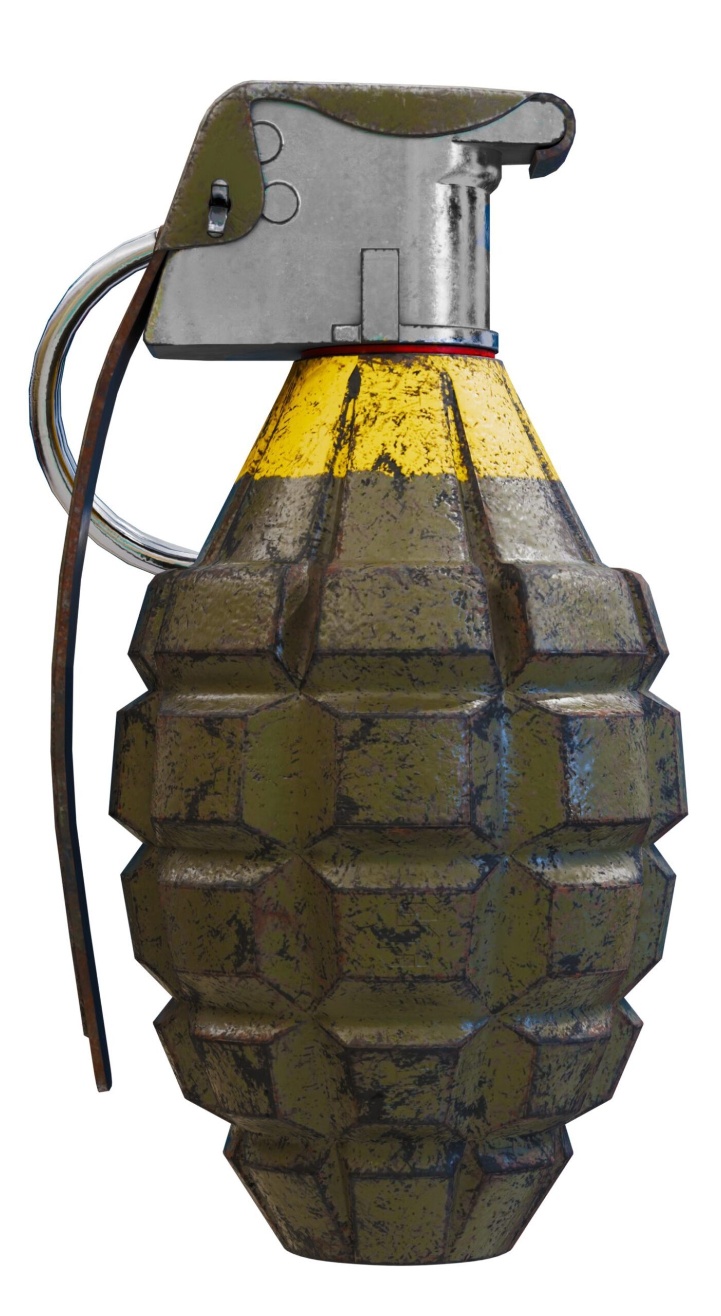 MK2 World War II practice grenade.