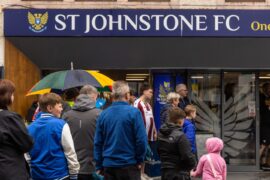 Gallery: Best pics as St Johnstone fans brave rain to be first in line for ‘outstanding’ new kit