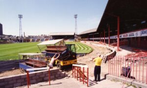 Photos of Dens Park in the 90s show open days, Deewok and Simon Stainrod’s ‘magic hat’