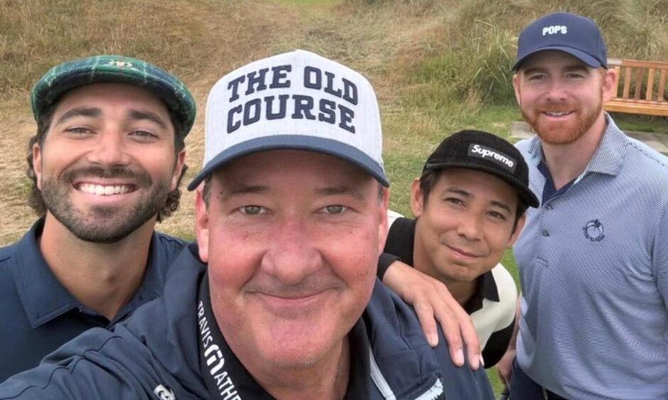 Star of US sitcom The Office enjoys round of golf at St Andrews Old Course