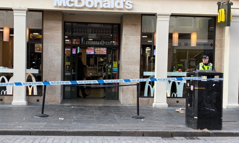 CID investigate Dundee McDonald’s ‘disturbance’ as man, 31, charged