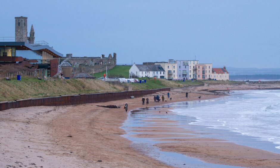 MOD reveals St Andrews beach find after controlled explosion