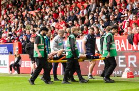 Dundee lose Simon Murray to potentially-serious knee injury as ‘very upset’ Steven Pressley reacts to Aberdeen cup loss