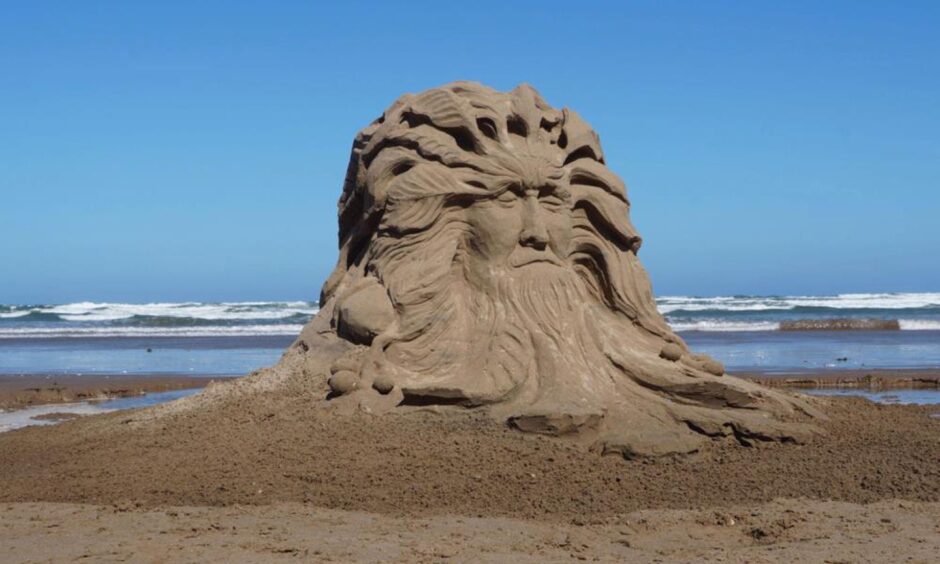 Broadcast date for BBC St Andrews sandcastle show revealed