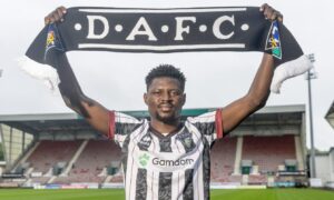 Dunfermline Athletic make it a double with Olamilekan Adams signing as Neil Lennon hails two top qualities