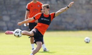 Luckless Dundee United man takes huge step on road to recovery after injury woes