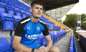 St Johnstone striker Danny Schmidt raring to go against Hibs after long work permit wait