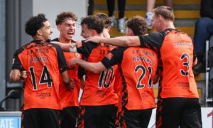 Jim Goodwin laps up ‘best medicine’ as Dundee United sweep aside St Mirren – with returning boss left with only one complaint