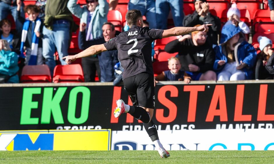St Johnstone hero Enes Alic hopes stunning equaliser will keep him top of the free-kick pecking order