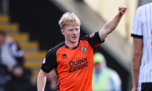 Supporter serenade is music to Lyall Cameron’s ears as Dundee United loan star refuses to become forgotten man