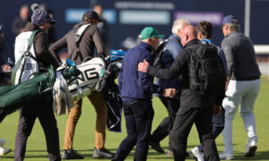 VIDEO: Celtic condemn St Andrews protest after fans in balaclavas hurl tennis balls at majority shareholder
