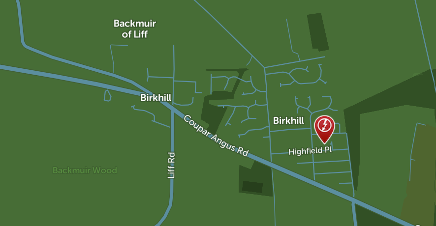 Storm Boelo leaves Birkhill homes without power