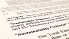 Definition of sustainable finance