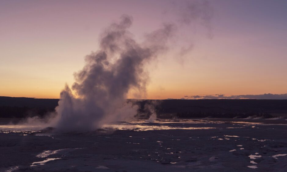 Geothermal energy.