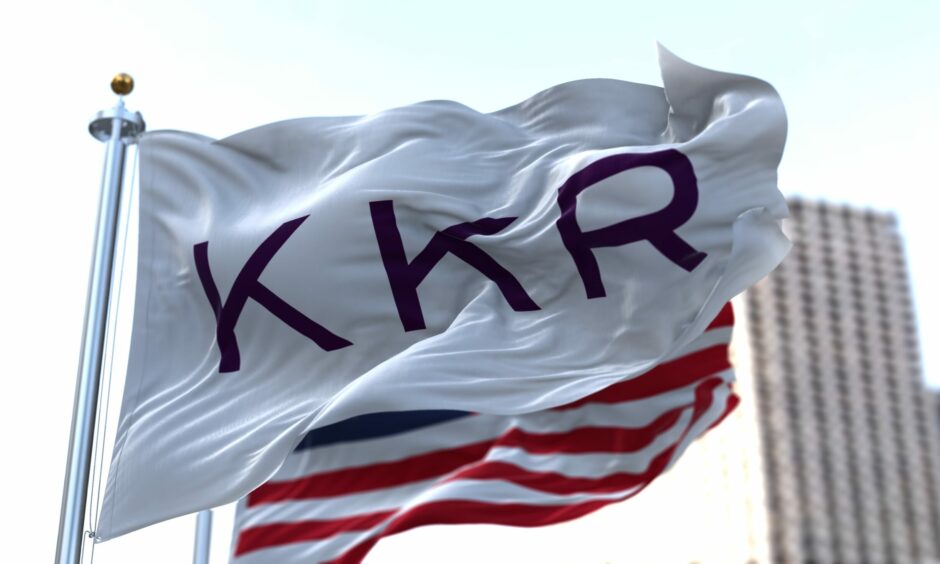 KKR flag.