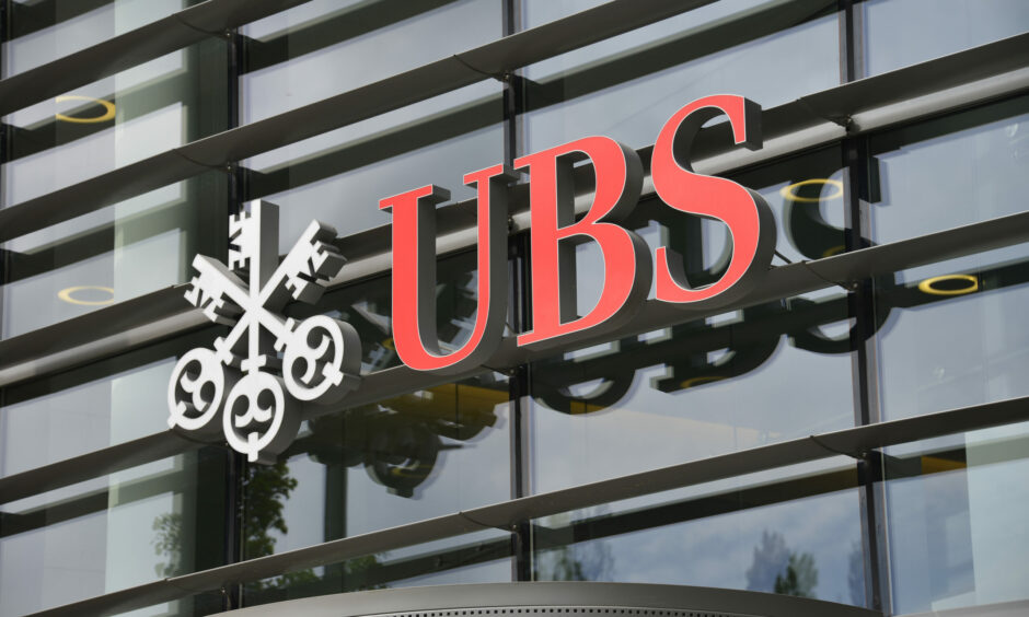 UBS logo.