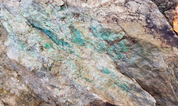 a mineral rock