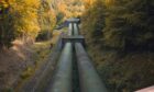 Gas pipes.