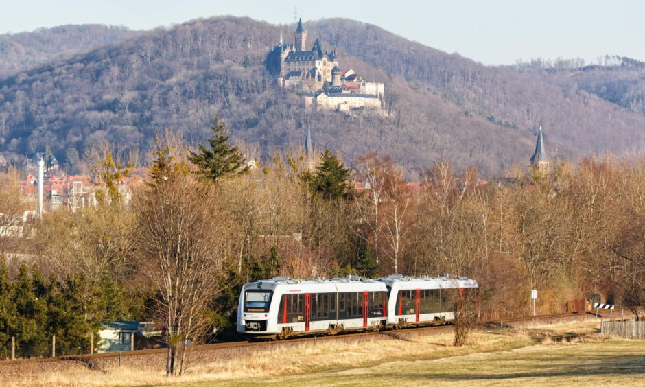 Hydrogen train in Germany.