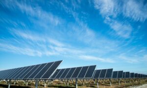 Solar panels.