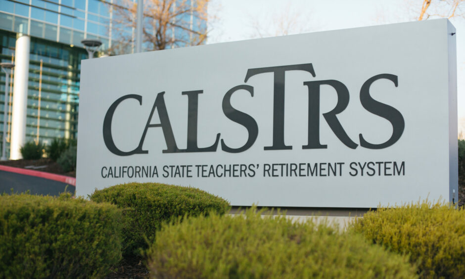California pension fund CalsTrs.
