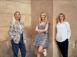 Female Invest's co-founders Anna-Sophie Hartvigsen, Emma Bitz and Camilla Falkenberg