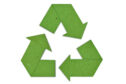 Recycling symbol.