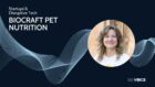 Startup profile logo, featuring image of Dr Shannon Falconer, founder and CEO of BioCraft Pet Nutrition.