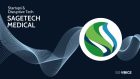 Startup profile image featuring SageTech Medical logo.