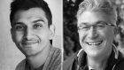 Sirtaj Brar, director of the Data Economics Company (left), and Sean Penrith, chief executive of Gordian Knot Strategies (right).
