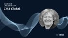 Startup profile logo, featuring an image of Rowena Pullan, chief brand guardian at CH4 Global.