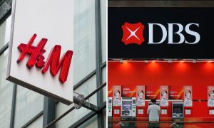 H&M partners with DBS.