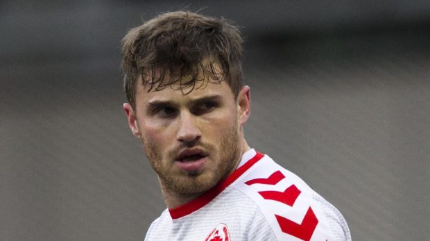 David Goodwillie in action for Clyde FC (Andrew Cawley / DC Thomson)