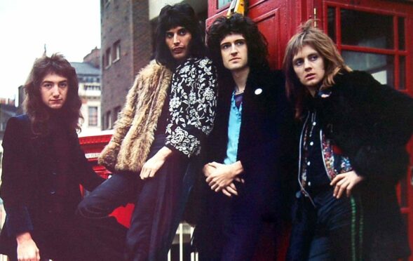 Queen in 1970, the year the rock group was formed