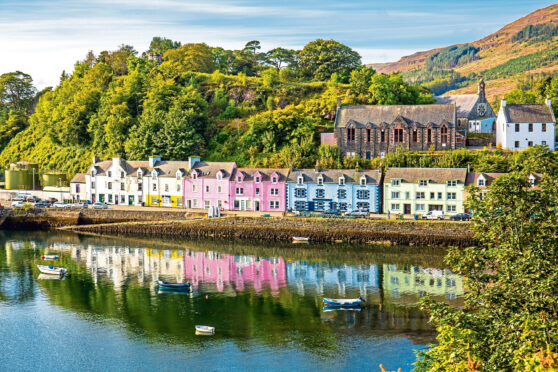 Portree on Skye.