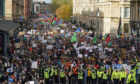Thousands take to the streets of Glasgow for Cop26 demonstrations