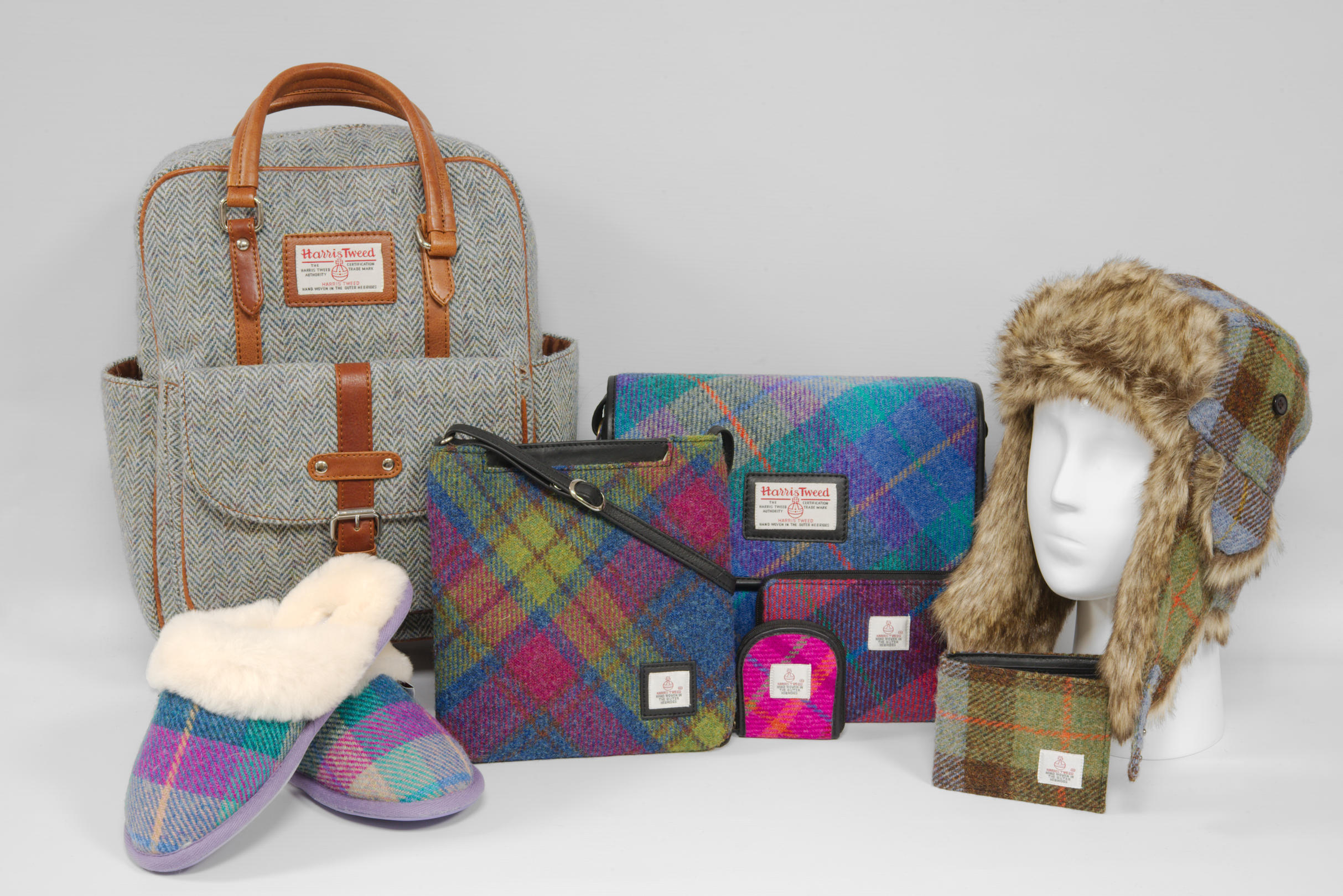 Products from Harris Tweeds