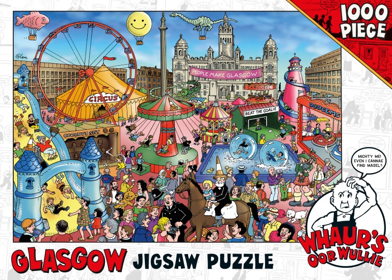 Whaur’s Oor Wullie in Glasgow Jigsaw Puzzle